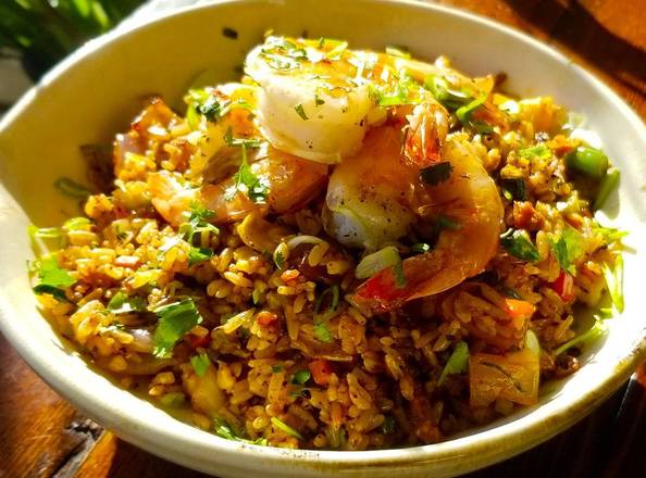 Order Thai Basil Fried Rice food online from Pinwheel Garden store, Jersey City on bringmethat.com