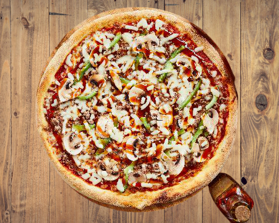 Pizza volcanic