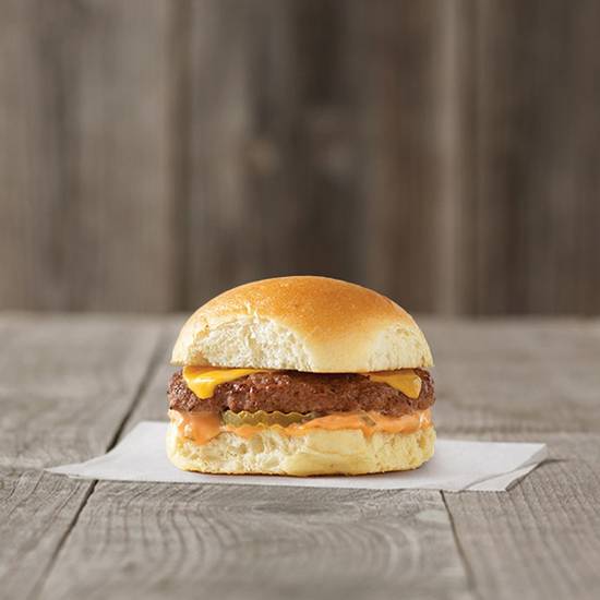 Order Bambino Cheeseburger - Single food online from Good Times Burgers & Frozen Custard #127 store, Westminster on bringmethat.com
