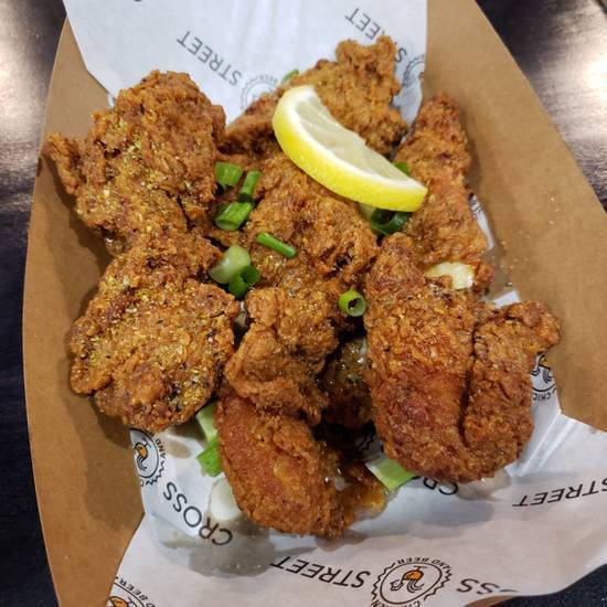 Order Plant Based Chicken (Half order - 4pcs) food online from Cross Street Chicken And Beer store, Carlsbad on bringmethat.com
