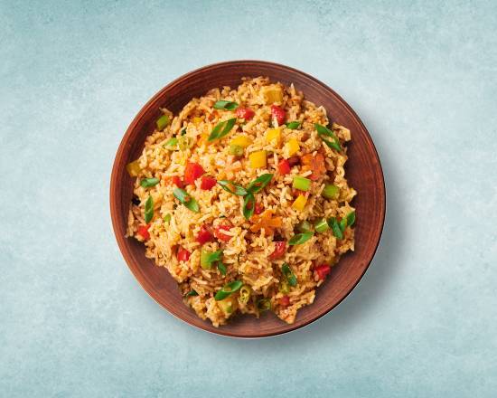 Order Wok Fried Rice  food online from Veggie Mania store, Charlotte on bringmethat.com