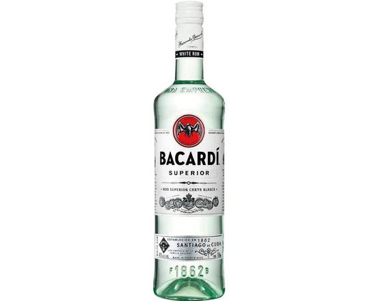 Order Bacardi Superior, 750mL rum (40.0% ABV) food online from Xtra Liquors & Wines store, WEST MIAMI on bringmethat.com