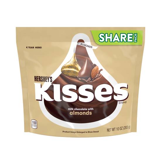 Order Hershey's Kisses Milk Chocolate With Almonds food online from Cvs store, DOVER on bringmethat.com