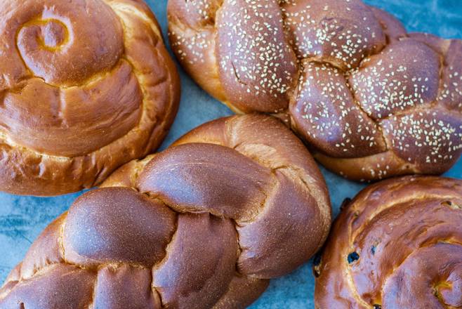 Order Braided Challah (Friday ONLY) food online from Arizona Bread Company store, Scottsdale on bringmethat.com