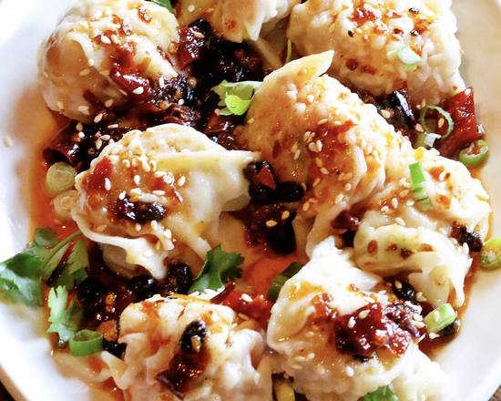 Order Chili Wontons food online from Gan Bei store, Seattle on bringmethat.com