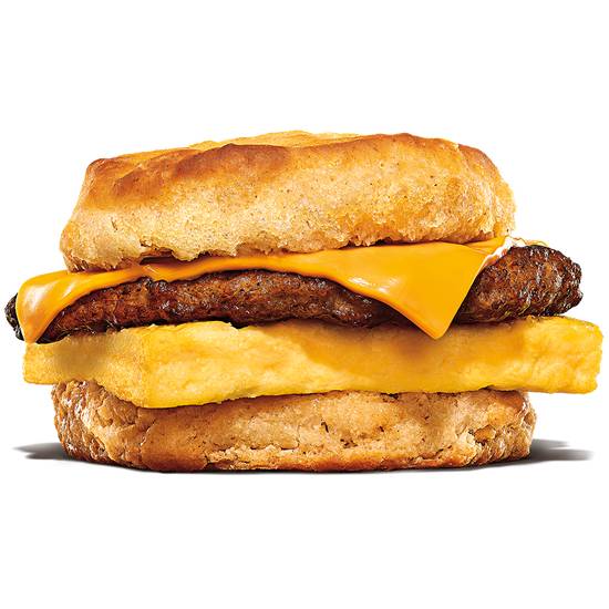 Order Sausage, Egg & Cheese Biscuit food online from Burger King store, Burnsville on bringmethat.com