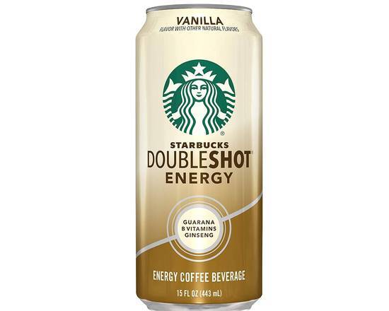 Order Starbucks Double Shot Energy Vanilla 15 Oz  food online from Fresko Market store, Miami on bringmethat.com
