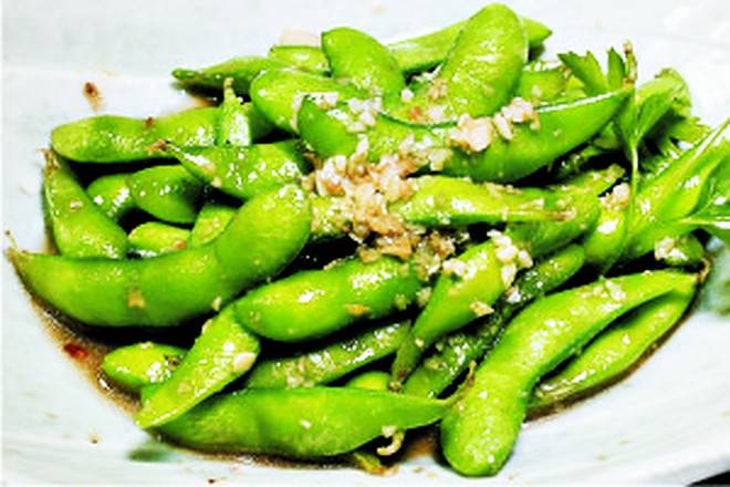 Order Garlic Edamame   food online from Sushi Sumo store, Gardena on bringmethat.com