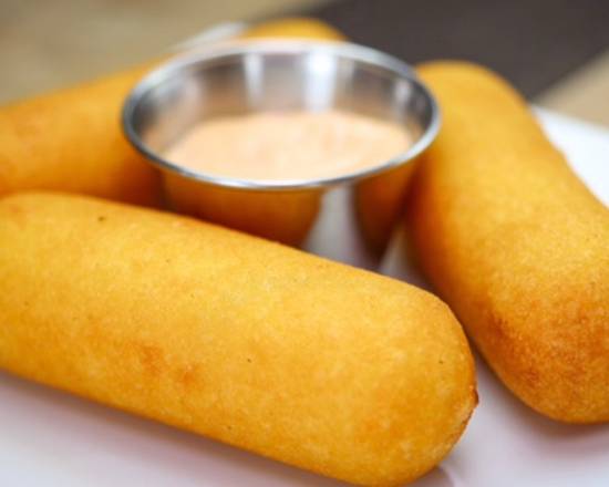 Order Sorullos w cheese (3unds) food online from Chimiking Restaurant store, Orlando on bringmethat.com