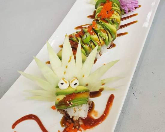 Order Green Caterpillar  food online from Bangkok Fusion Café store, Saint Petersburg on bringmethat.com