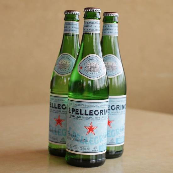 Order S. Pellegrino (1L Bottle) food online from La Piazza store, Merrick on bringmethat.com