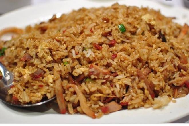 Order Roast Pork Fried Rice food online from Red Apple Chinese Restaurant store, Harahan on bringmethat.com