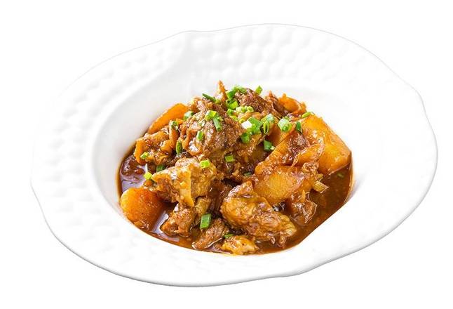 Order 土豆炖牛肉 Stewed Beef with Potato food online from Min Chef store, Tustin on bringmethat.com