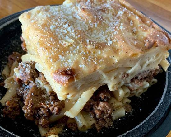 Order Pastitsio food online from Zachary's Restaurant store, Cape Canaveral on bringmethat.com