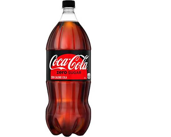 Order Coke Zero (2 lt) food online from Bay Supermarket store, Miami Beach on bringmethat.com