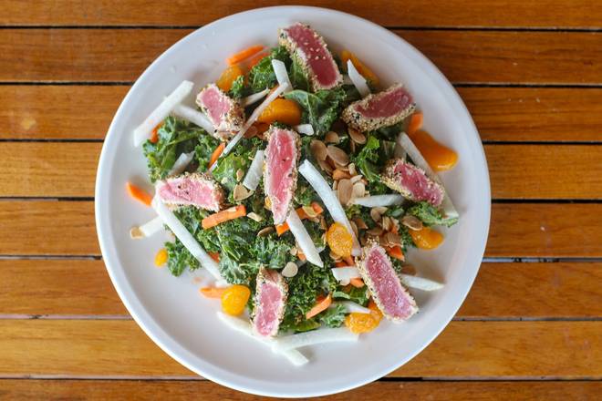Order Sesame Crusted Ahi Tuna Salad food online from Tommy's Tavern + Tap store, Staten Island on bringmethat.com