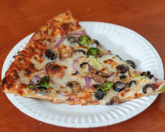 Order XL Veggie Slice food online from Nobhill Pizza & Shawerma store, San Francisco on bringmethat.com