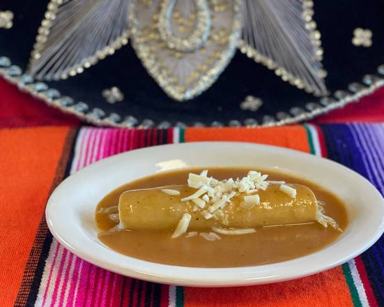 Order Beef Enchilada food online from El Canelo store, New Castle on bringmethat.com