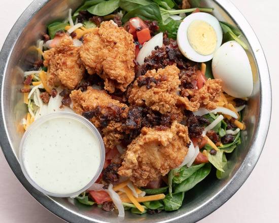 Order Grandma Minnie's Fried Chicken Salad food online from Angry Ales store, Charlotte on bringmethat.com