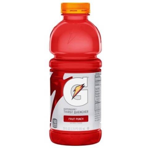 Order Gatorde Fruit Punch 20oz food online from 7-Eleven store, Houston on bringmethat.com