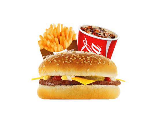 Menu cheeseburger