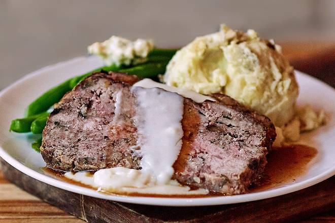Order Meatloaf & Gravy food online from Founding Farmers Tysons store, Providence on bringmethat.com