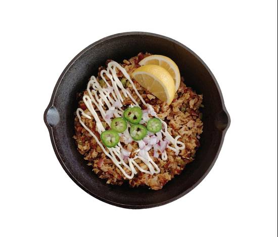 Order Pork Belly Sisig food online from Carabao Express store, Austin on bringmethat.com