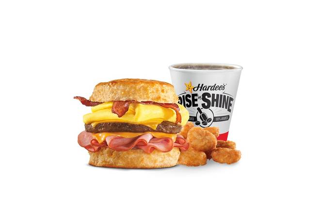 Order Monster Biscuit® Combo food online from Hardee store, Brooksville on bringmethat.com
