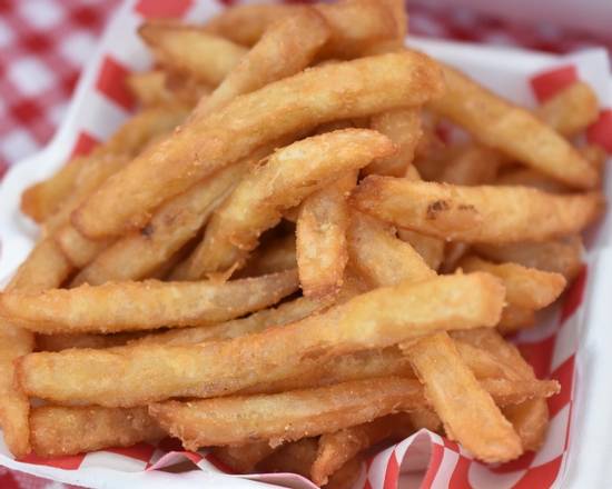 Order Seasoned House Fries food online from Lucky Clucker store, Farmingdale on bringmethat.com