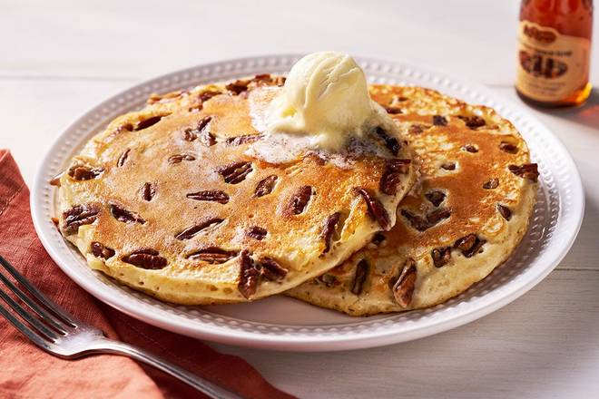 Order Pecan Pancakes – Two   food online from The Pancake Kitchen By Cracker Barrel store, Nashville on bringmethat.com