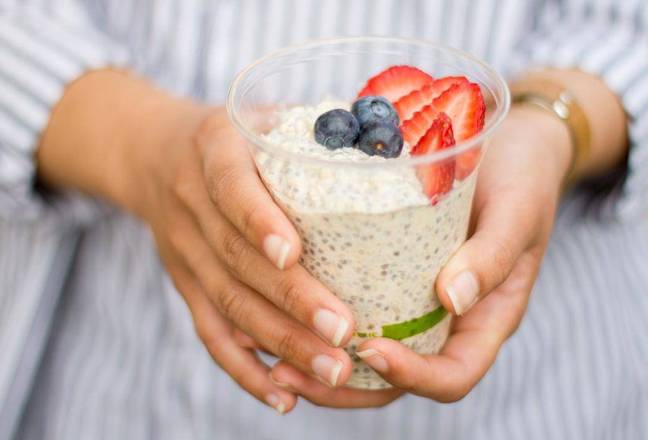 Order Overnight Oats food online from SPRO Mission Dolores/Castro store, San Francisco on bringmethat.com