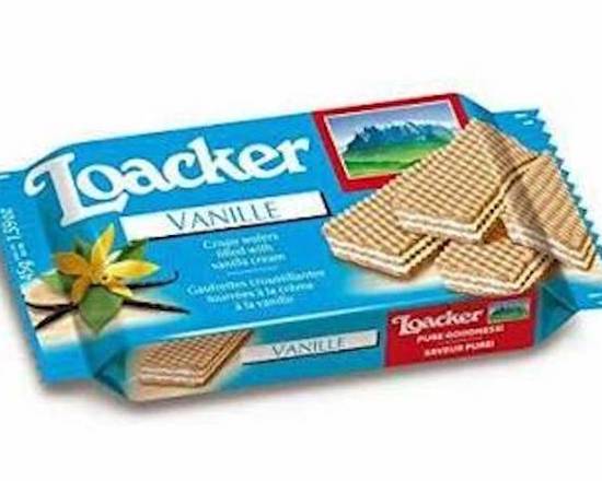 Order Loacker Vanille 1.59oz food online from George's Market store, San Francisco on bringmethat.com