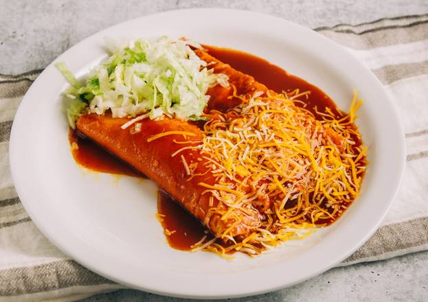 Order Mixed (beef & cheese) Enchiladas  food online from Betos Mexican Restaurant store, Salt Lake City on bringmethat.com