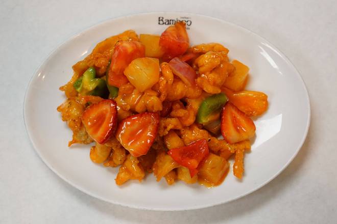 Order Sweet & Sour Chicken  food online from Inchin Bamboo Garden store, Nashville on bringmethat.com
