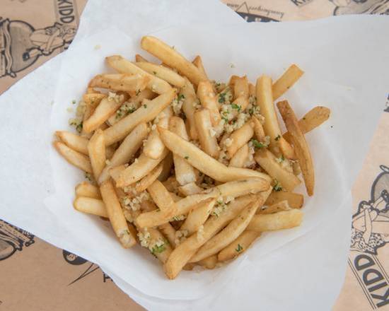 Order Garlic Fries food online from Kidd Valley store, Seattle on bringmethat.com