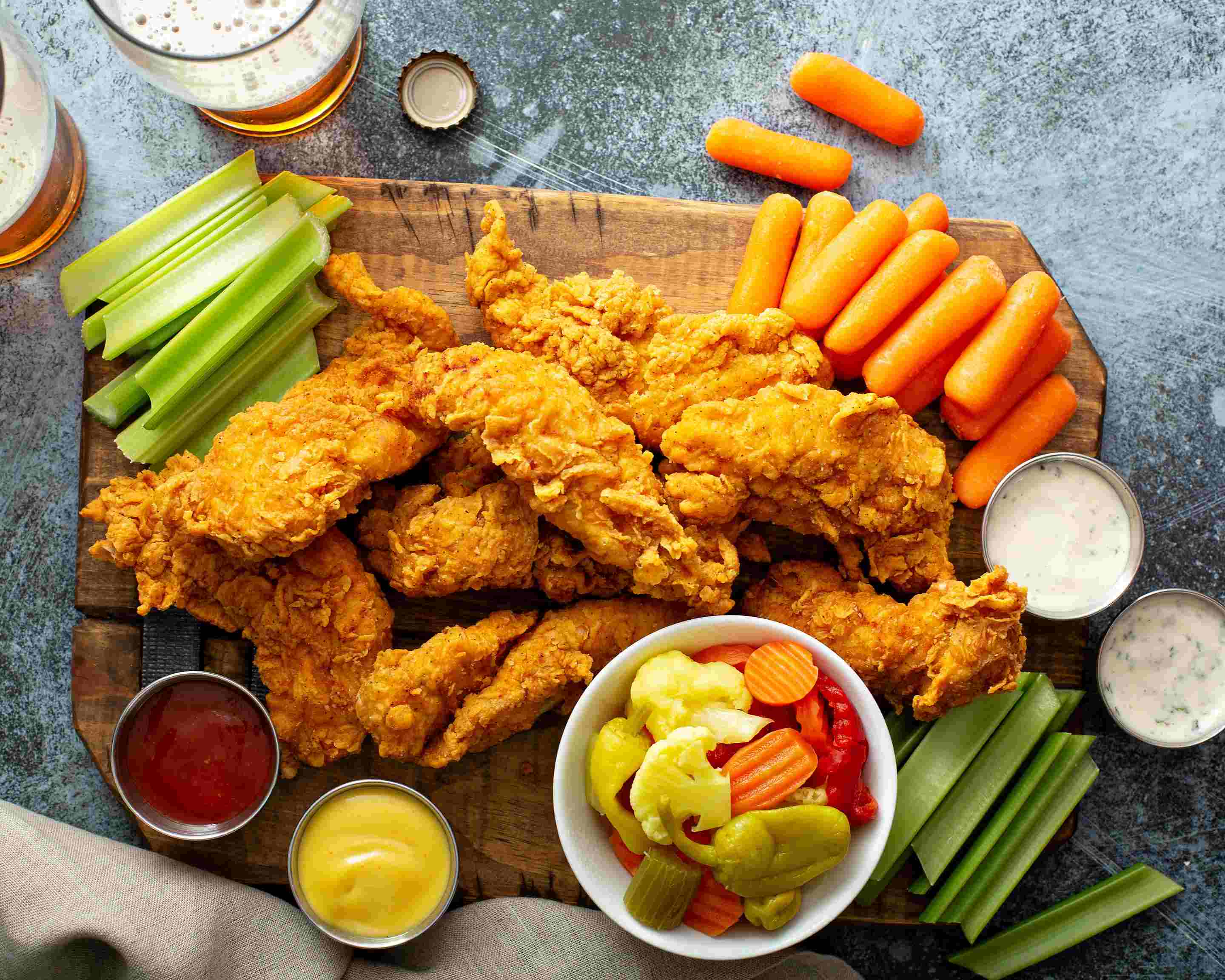 Chicken Tenders Bar (122 E 57th St) Menu New York • Order Chicken