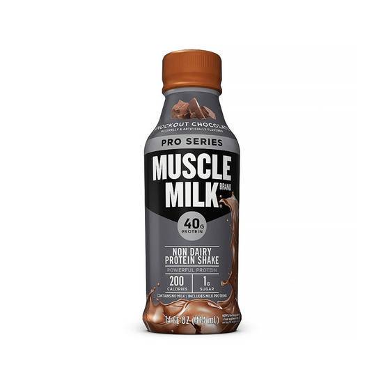 Order Muscle Milk 40g - Chocolate 14oz food online from Pink Dot store, Palm Springs on bringmethat.com