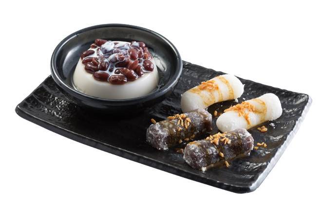 Order Q Mochi and Almond Pudding Combo food online from Meet Fresh store, San Mateo on bringmethat.com
