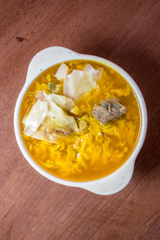 Order Wonton Egg-drop Soup food online from Amerasia Kungfood store, Covington on bringmethat.com