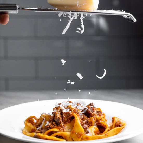 Order Pappardelle with wild boar  ragout food online from Forma store, Santa Monica on bringmethat.com
