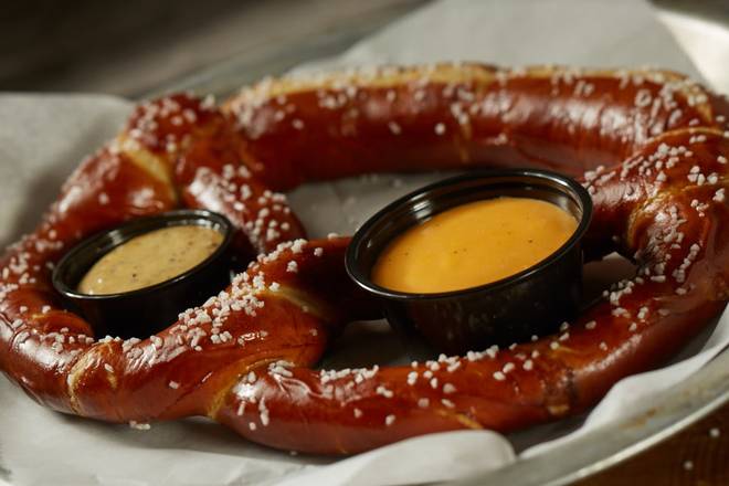 Order WARM BAVARIAN PRETZEL food online from Miller"S Ale House store, Orlando on bringmethat.com
