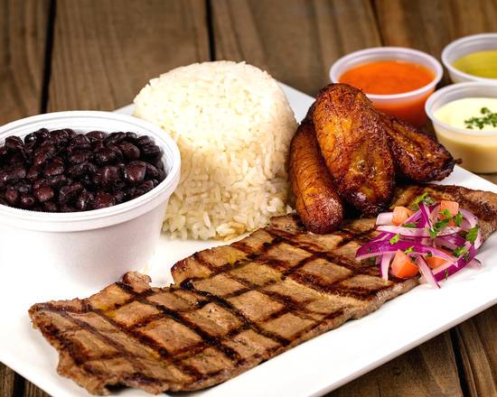 Order 5. ½ Lb. Grilled Steak food online from La Granja store, North Miami Beach on bringmethat.com