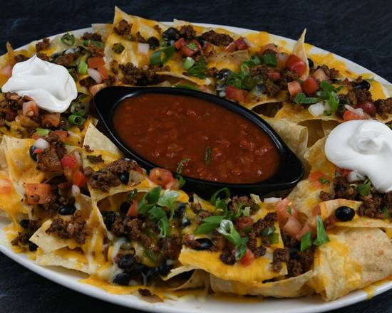 Order Beef Lava Nachos food online from Rainforest Cafe - Galveston store, Galveston on bringmethat.com