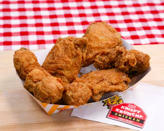 Order 8 Pieces Dark food online from Krispy Krunchy Chicken store, Doraville on bringmethat.com