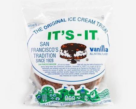 Order It's-It Vanilla Ice Cream Sandwich food online from Glenrose Liquor & Mini Mart store, Glendale on bringmethat.com