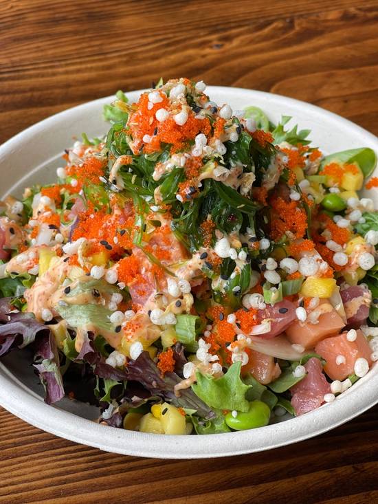 Order Build Your Own Bowl (3 Scoops of Protein) food online from Island Fin Poke Company store, Windermere on bringmethat.com