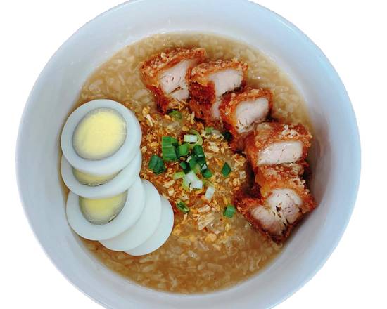 Order Lechon Kawali Lugaw food online from Carabao Express store, Austin on bringmethat.com