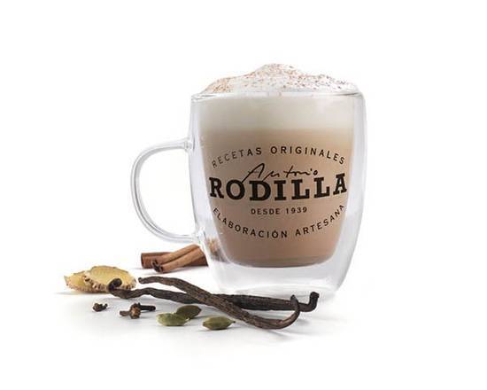 Order Iced Chai Latte (16 Ounces) food online from Rodilla Sandwiches. Madrid 1939 store, Miami on bringmethat.com