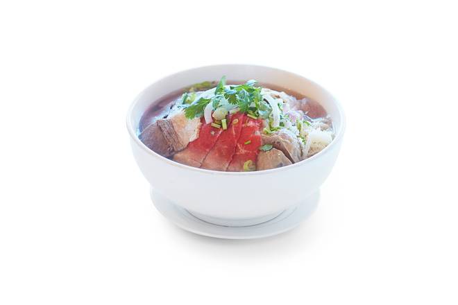 Order Slices of Eye Round Steak (Tái, Nam, Gau, Gân, and Sách) (Large) food online from Pho Hai Duong store, Annandale on bringmethat.com