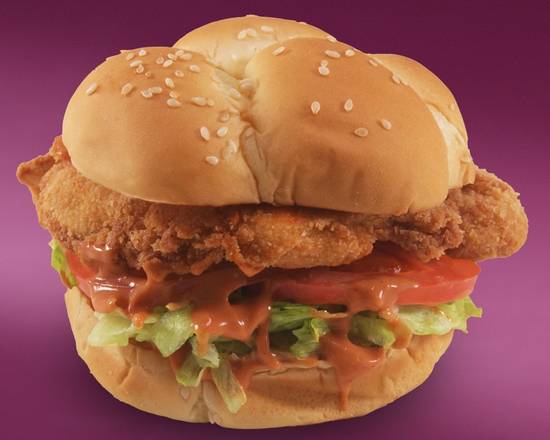 Order Crispy Chicken Sandwich food online from Kidd Valley store, Seattle on bringmethat.com